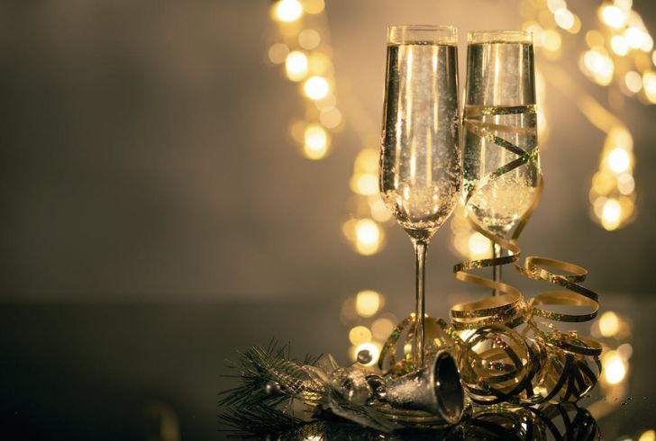 Champagne Bottles with Golden Labels: Symbol of Luxury