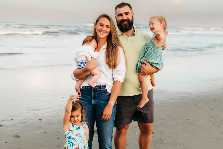 Jason Kelce family