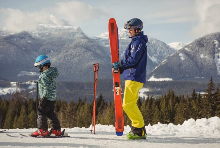 What to Pack for a Ski Trip - all-mountain skis